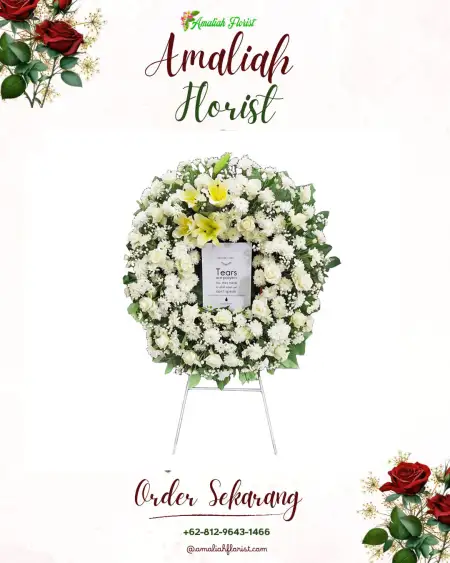 Krans Bunga Duka Karya Tani